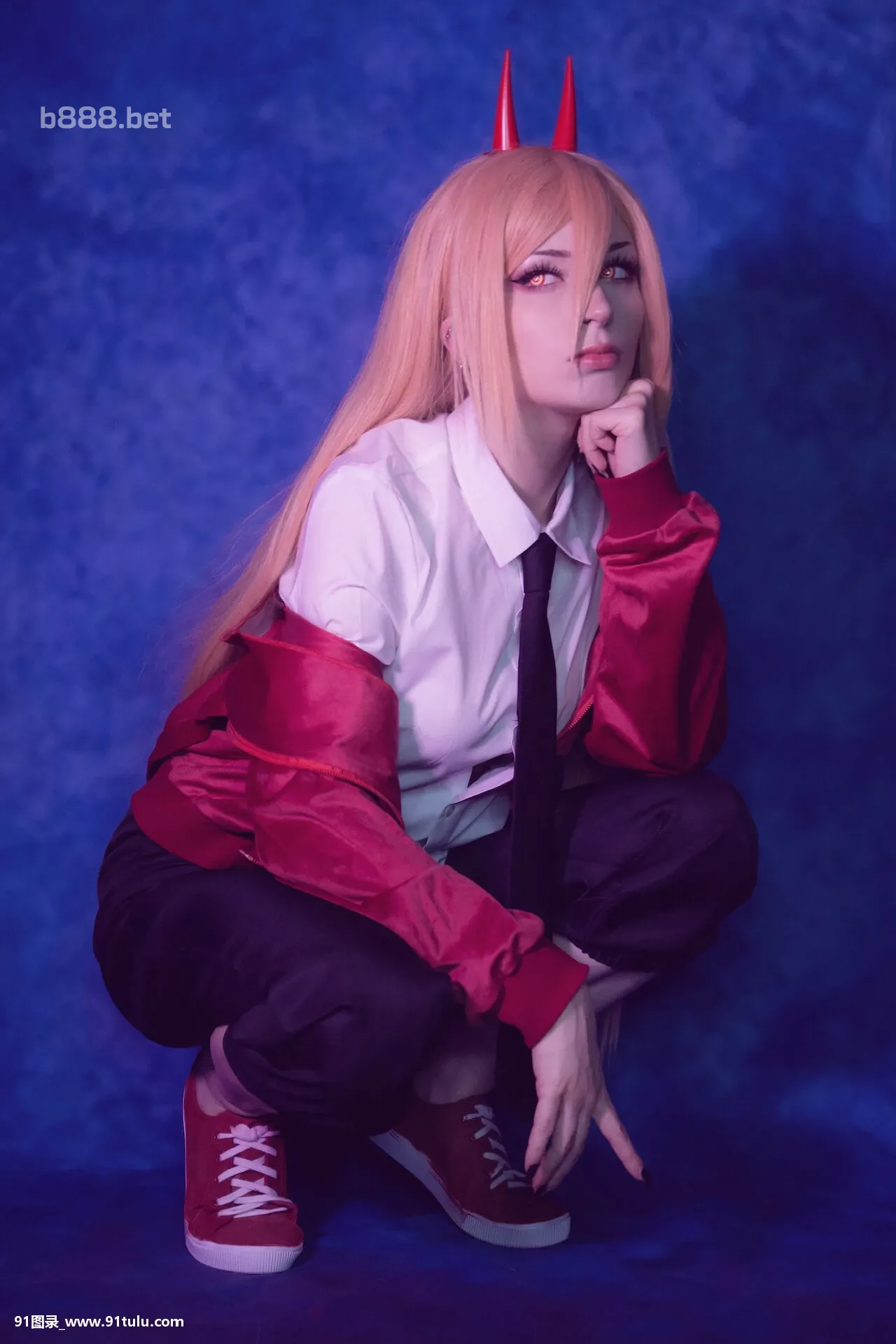 ShiroKitsune   Power (Chainsaw Man) [50P][おうち 写真 スタジオ シート]