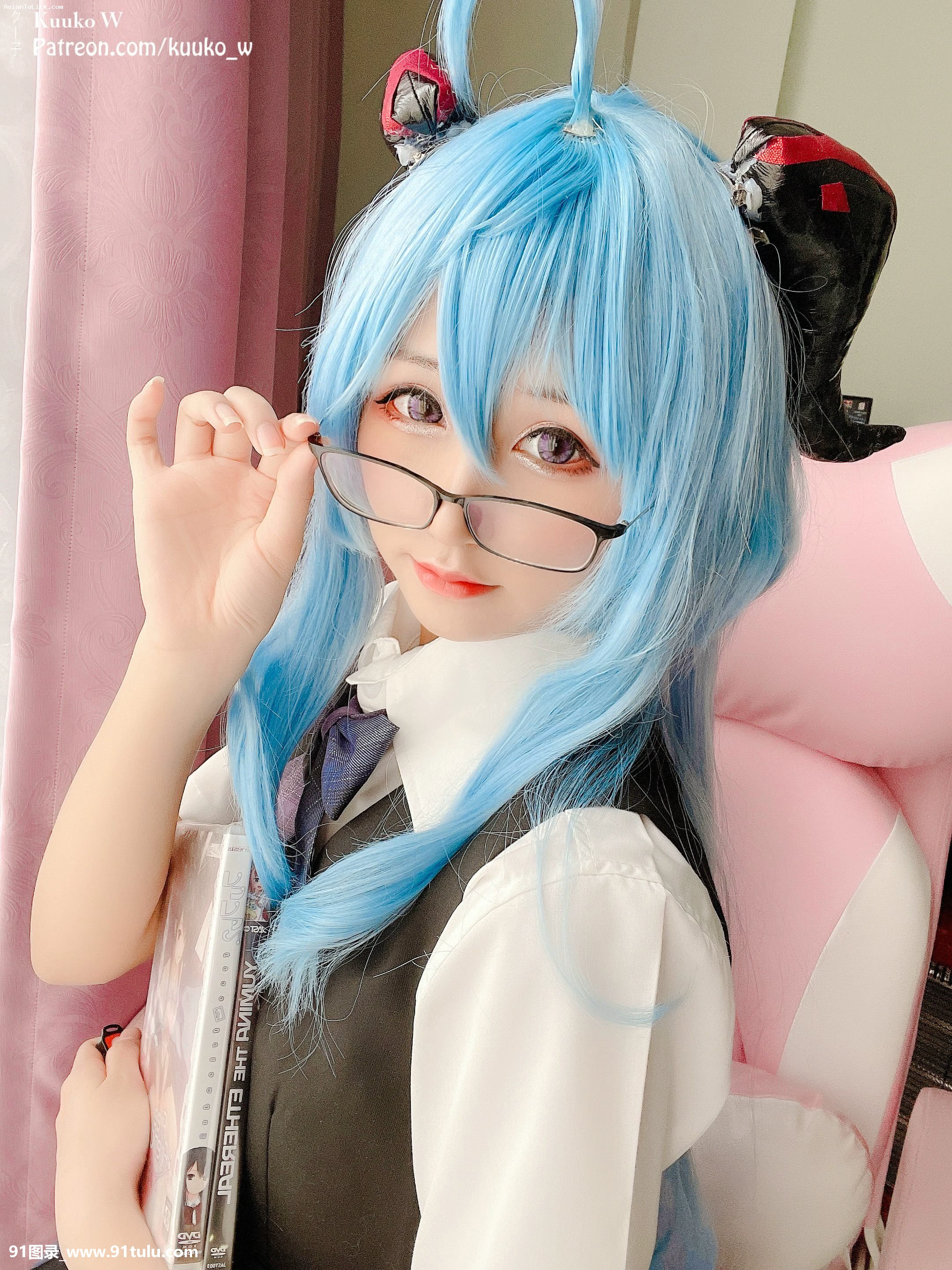 [Kuuko_W] Ganyu Pure Seifuku   genshin impact + videos [34P][七五三 写真 相場]