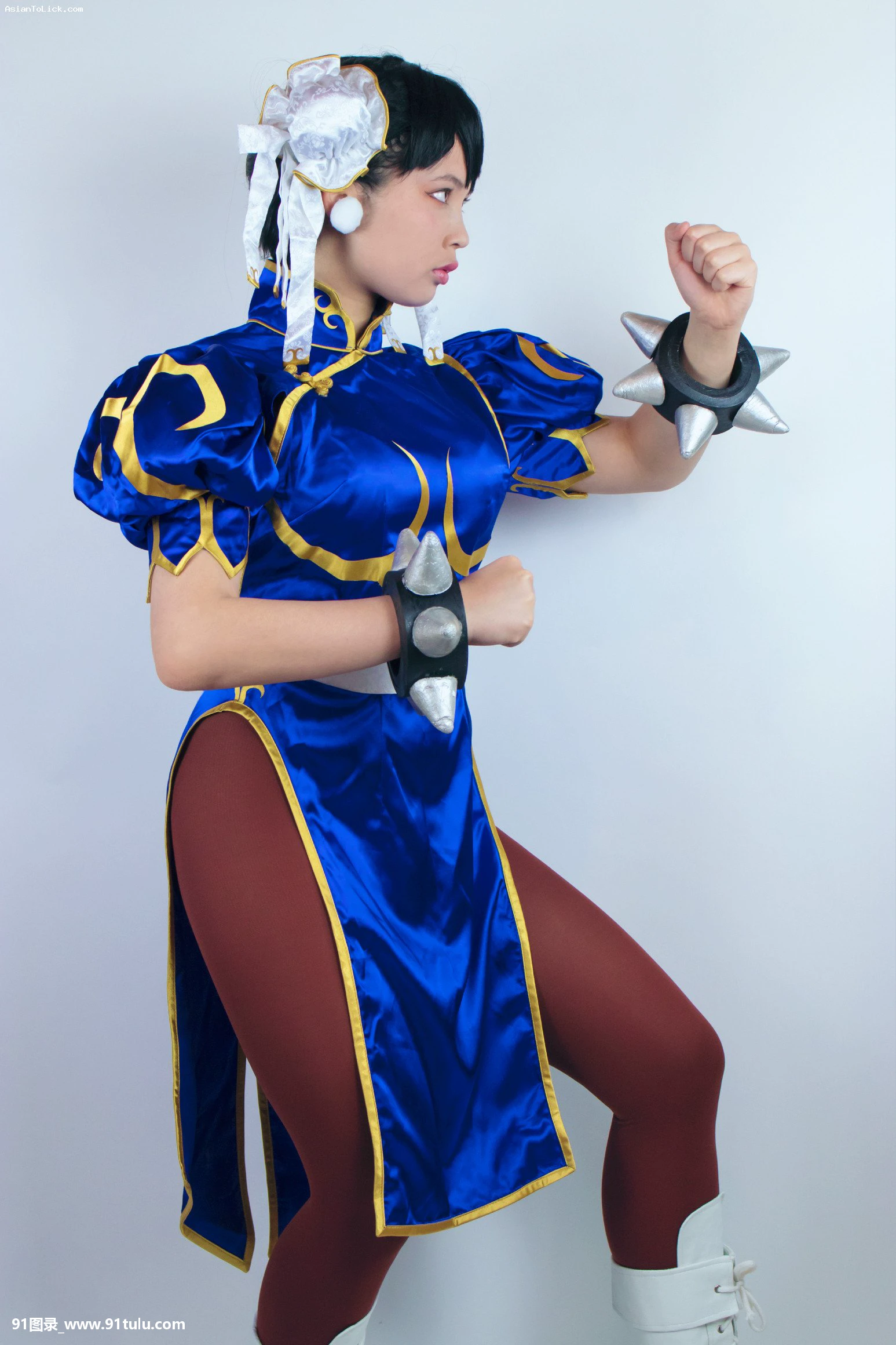 Virtual Geisha   Chun Li Cosplay [72P][口腔 カンジダ 写真]