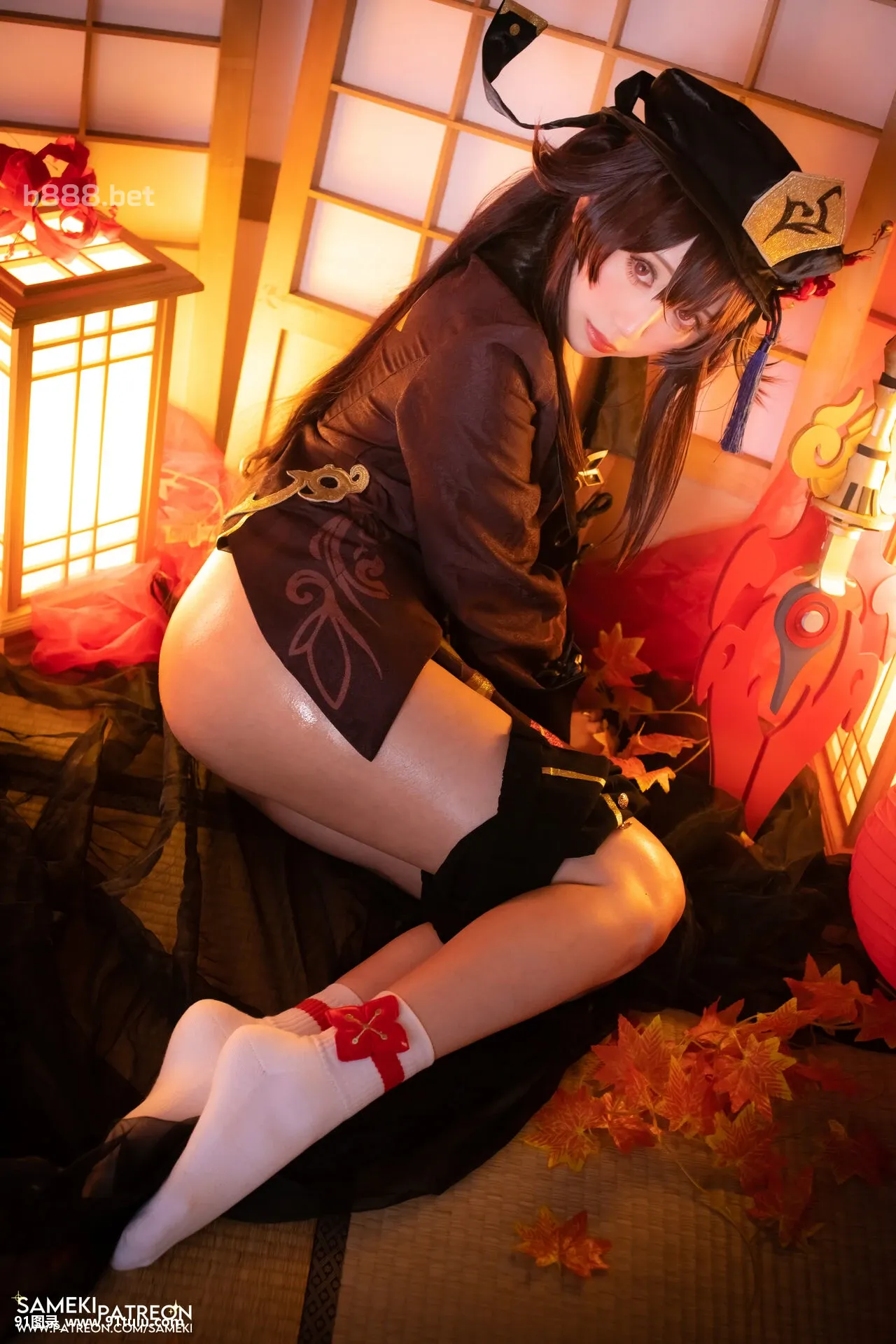 Sameki   原神 胡桃 [20P][モノクロ 写真 光 と 影]