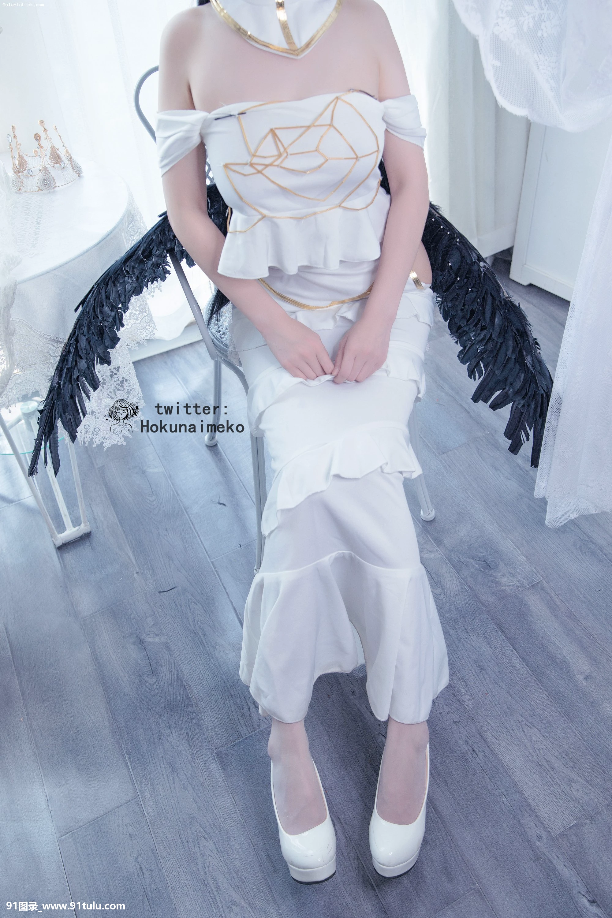 Hokunaimeko Overlord Cosplay   Albedo [35P][パン作り 工程 写真]