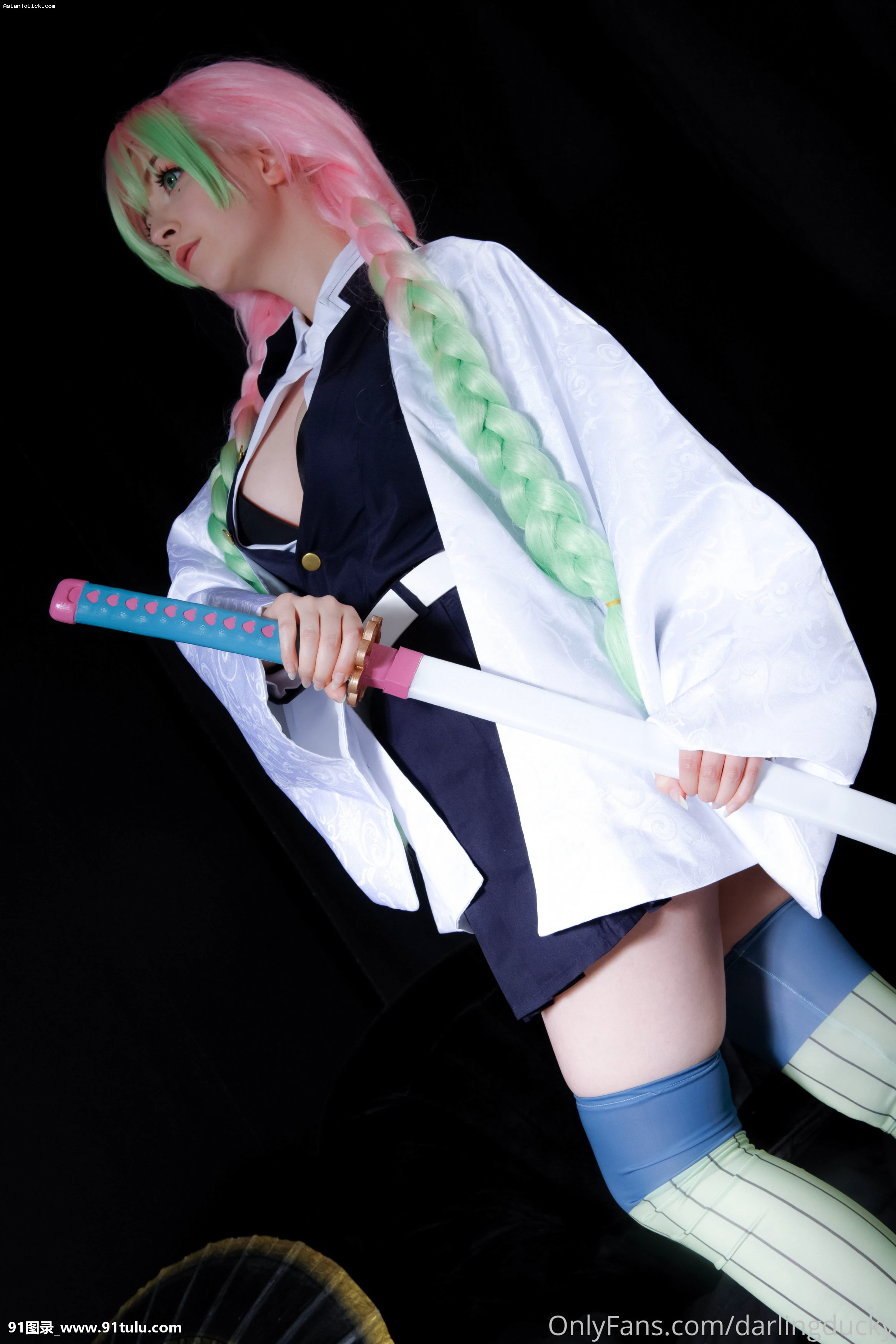 Quackiess   Mitsuri   Kimetsu no Yaiba [cos] [31P][写真 加工 パソコン 証明写真]