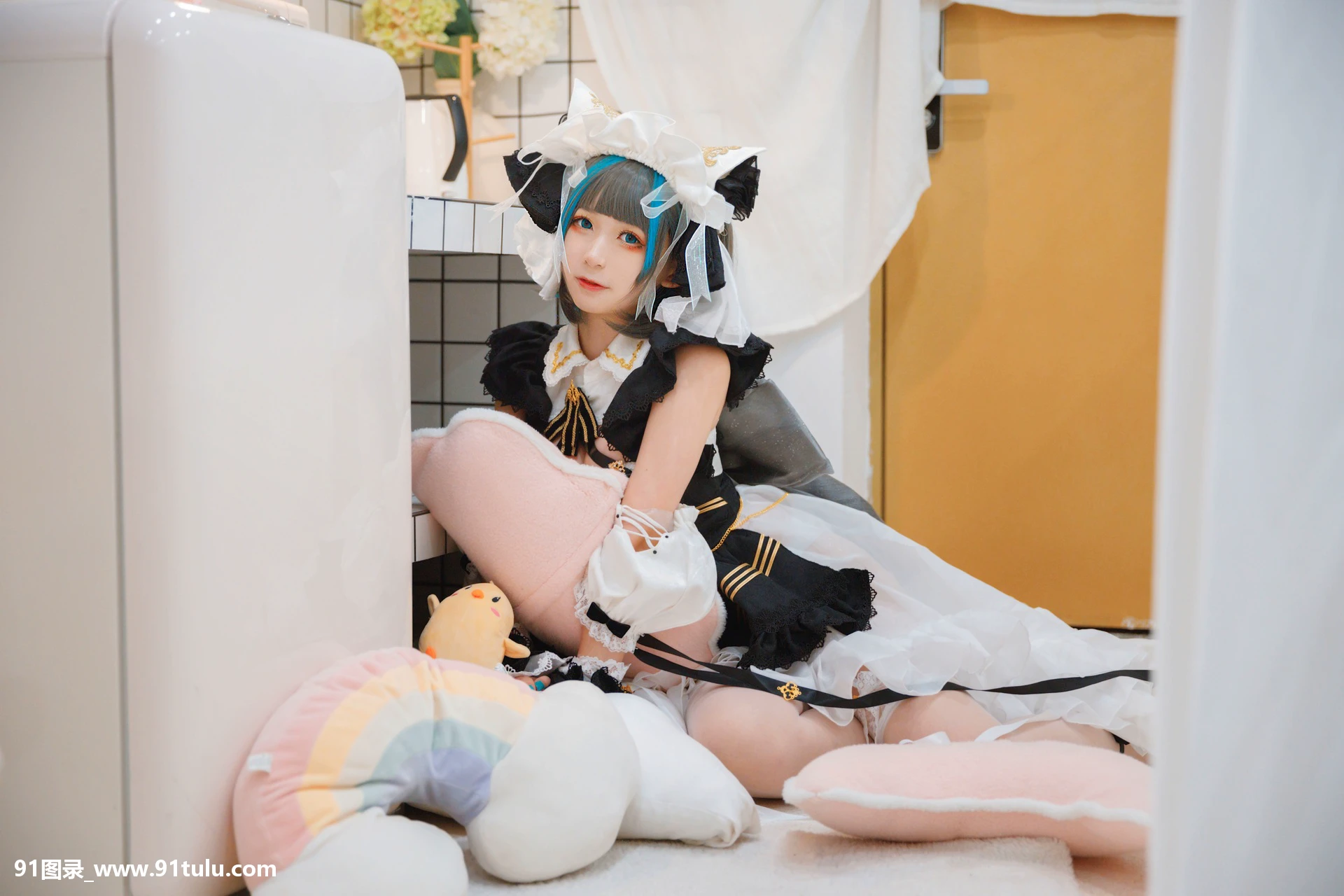 Cosplay 樱落酱w Cheshire Azur Lane [28P][写真 はがき 1 枚 から]