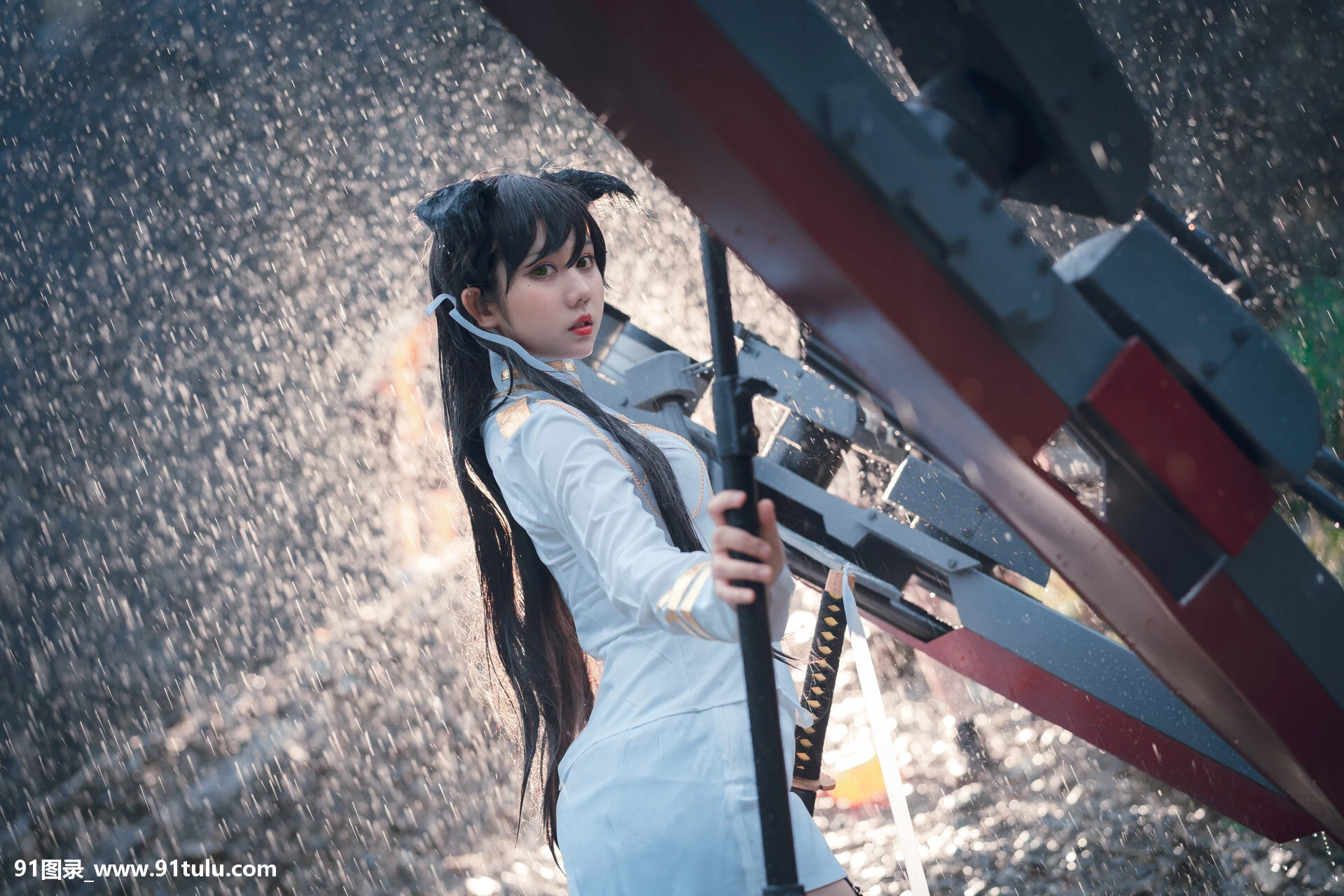 Cosplay [镜酱_kagami] 爱宕 Atago Azur Lane [16P][いとうあさこ 実家 写真]