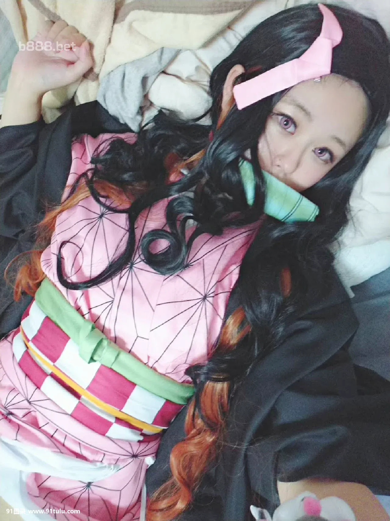 [梦唯 ] Nezuko Kamado Cosplay Selfies [85P][蔡卓宜 裸照]