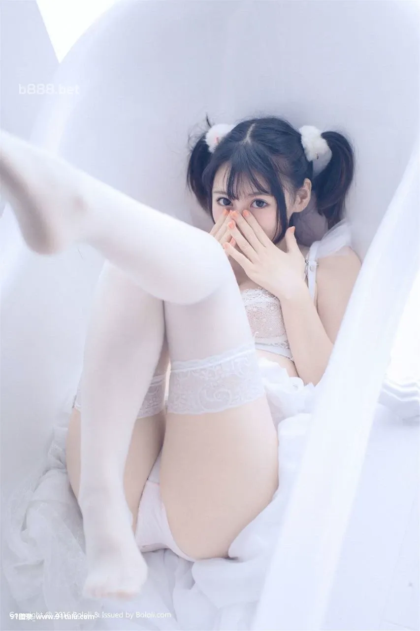 BoLoli波萝社新刊   BOL.073 X魅白色绑带内衣 [49P][イメージ 写真 人]